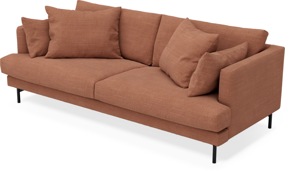 Harper - 3-sits soffa - Orange