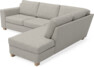 Friday - 2,5-sits soffa med divan höger - Beige