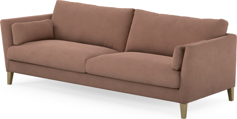 Winston - 4-sits soffa - Rosa