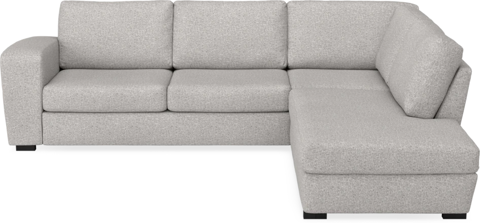 Friday - 2,5-sits soffa med divan höger - Vit