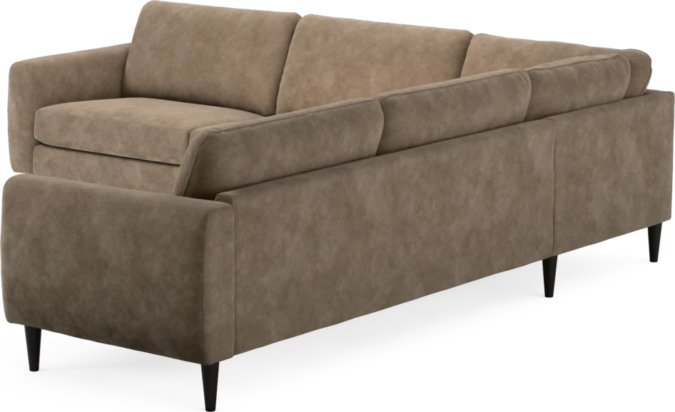 Bridge - Hörnsoffa, 3+3-sits - Beige