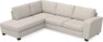 Friday - 2,5-sits soffa med divan vänster - Grå