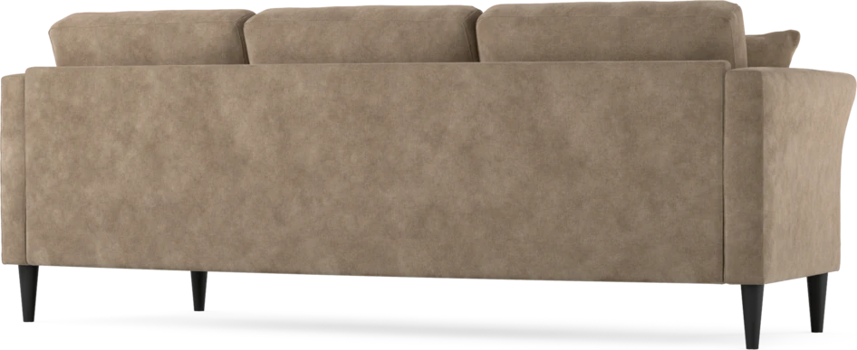 Eden - 3-sits soffa svängd - Beige