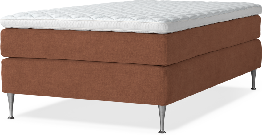 Delux Sense - Kontinentalsäng, enkelsäng 120 cm med bäddmadrass
