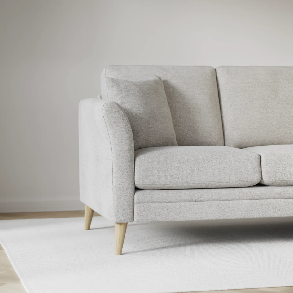 Eden - 3-sits soffa - Grå
