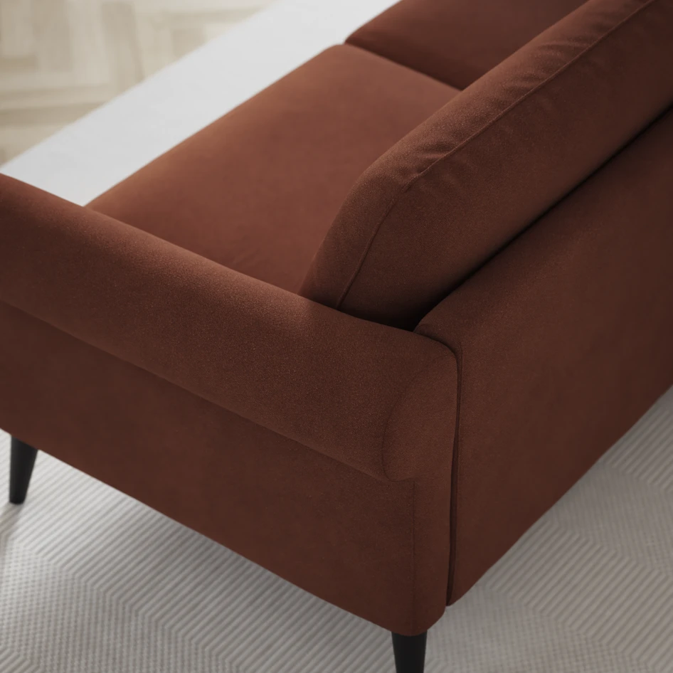 Bridge - 3-sits soffa - Orange