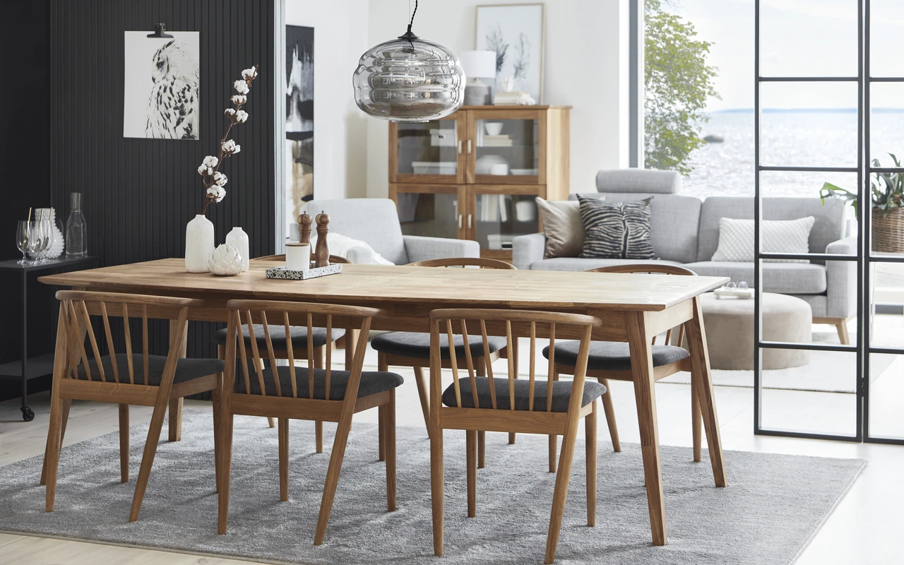 Ekerö - Matgrupp med 6 stolar Vista - inspiration