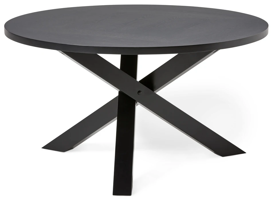 Savona - Soffbord, Ø 90 cm - Svart