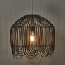 Signe - Taklampa, H55 Ø55 cm - Svart