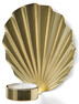 Shell - Väggljusstake, H 10 cm - Gul