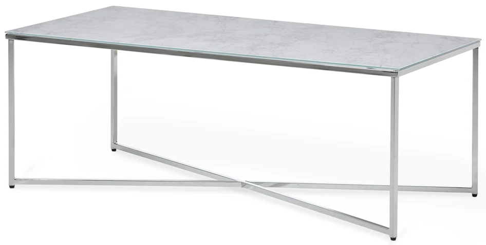 Sabina - Soffbord, L 120 cm - Grå