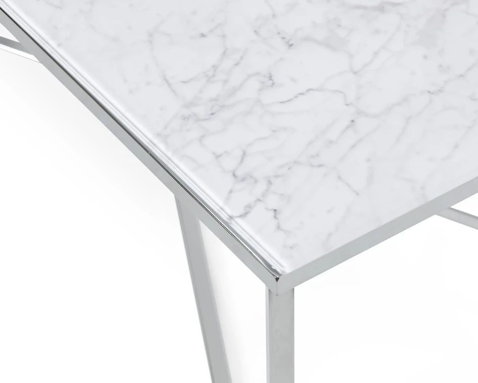 Sabina - Soffbord, L 120 cm - Grå