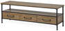 Gamleby - Tv-bänk, B 145 cm - Brun
