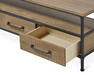 Gamleby - Tv-bänk, B 145 cm - Brun