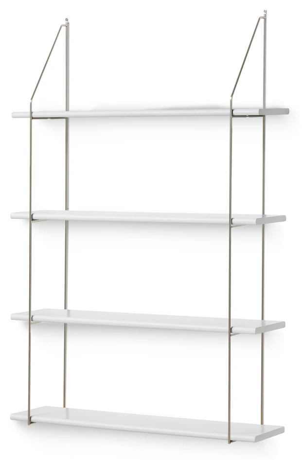 Axel - Vägghylla, B 80 cm - Vit