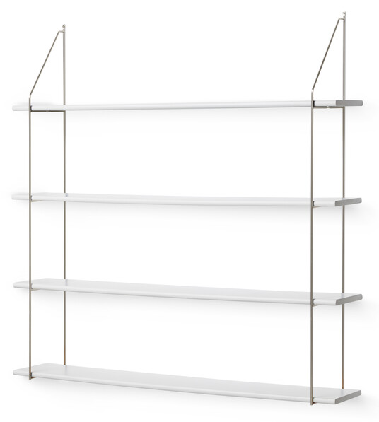 Axel - Vägghylla, B 120 cm - Vit