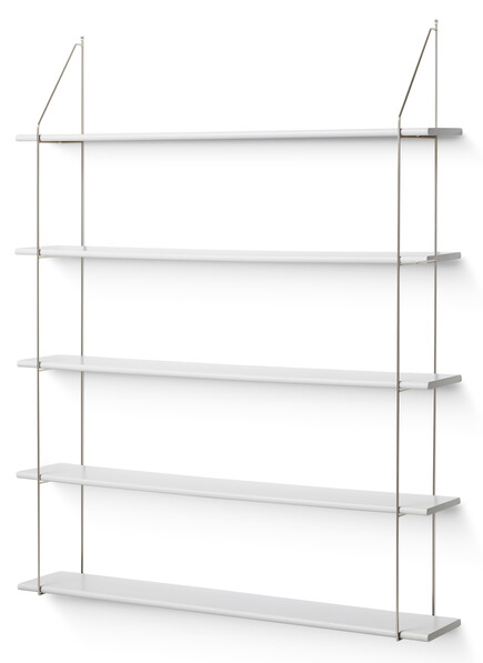 Axel - Vägghylla, B 120 cm - Vit