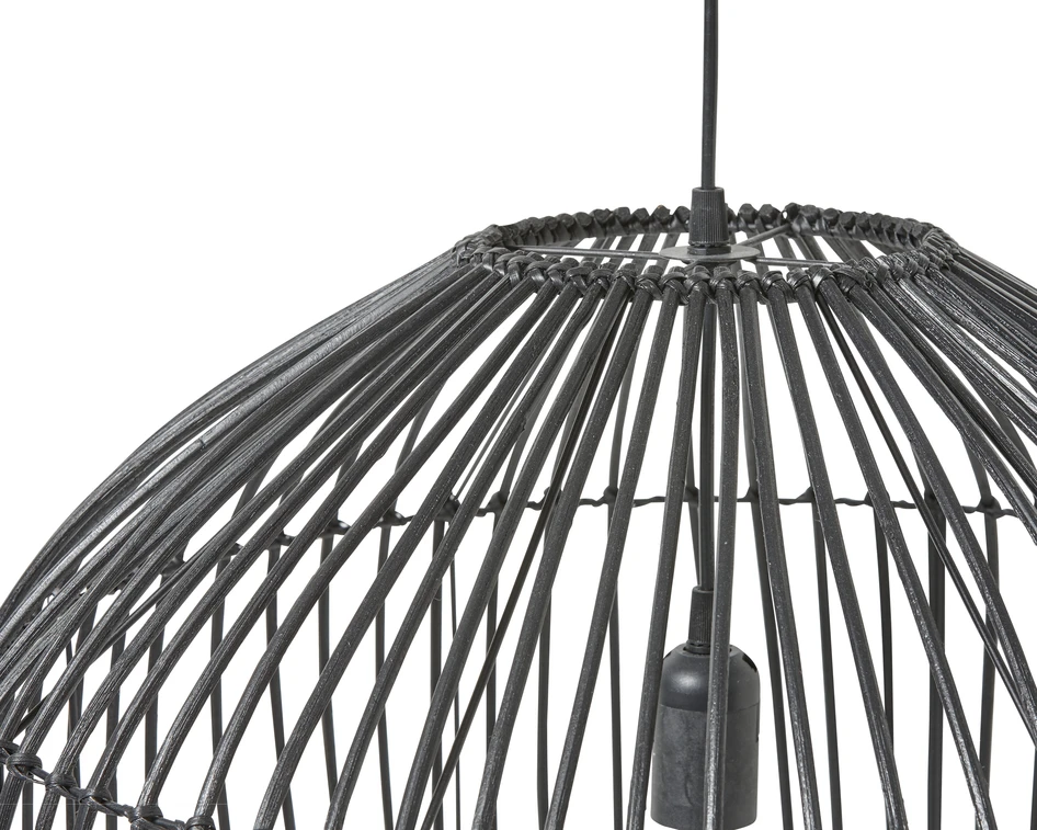 Signe - Taklampa, H55 Ø55 cm - Svart