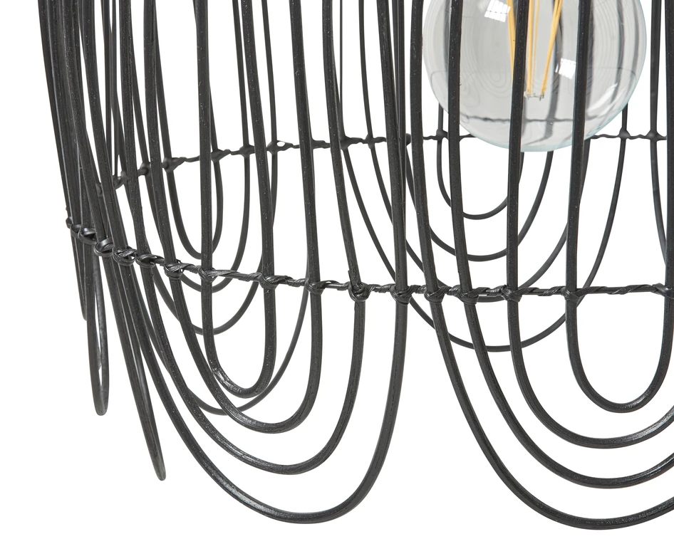 Signe - Taklampa, H55 Ø55 cm - Svart