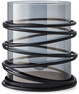 Wire - Ljuslykta, H 15,5 Ø 13,5 cm - Svart