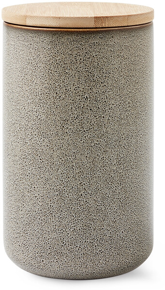 Stack - Burk, H 16, Ø 10 cm - Grå