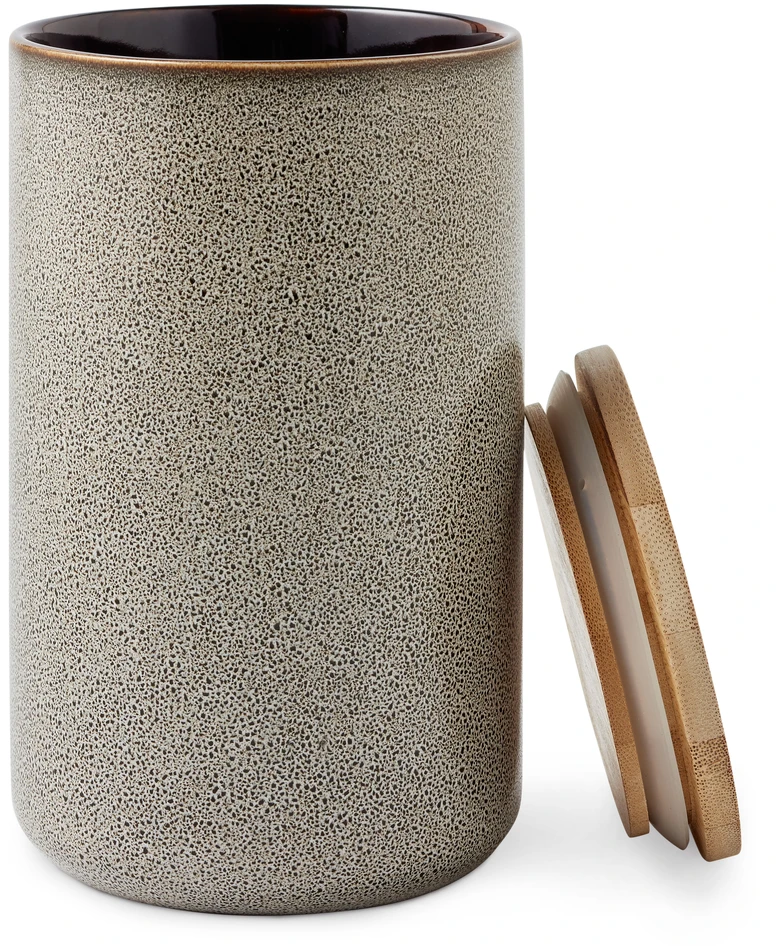 Stack - Burk, H 16 Ø 10 cm - Grå