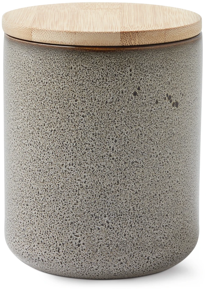 Stack - Burk, H 11,5 Ø 10 cm - Grå