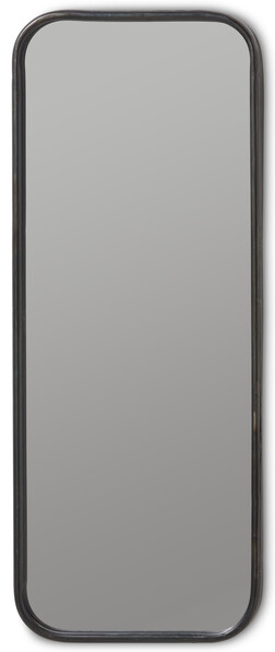 Pipe - Spegel, H 100 cm - Svart