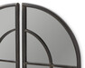 Window - Spegel, H 150 cm, 2 delar - Grå