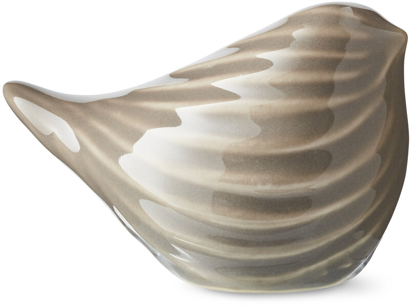 Svala - Prydnadsföremål, H 8 cm - Beige