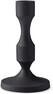 Funk - Ljusstake, H 13 cm - Svart