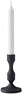 Funk - Ljusstake, H 13 cm - Svart