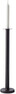 Pipe - Ljusstake, H 40 Ø 9,5 cm - Svart