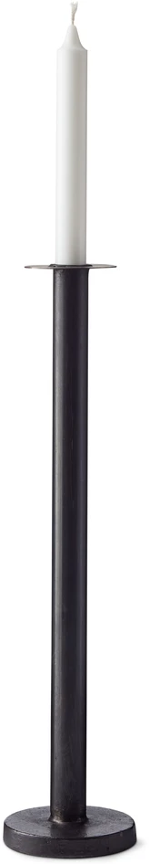 Pipe - Ljusstake, H 40 Ø 9,5 cm - Svart