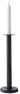 Pipe - Ljusstake, H 29,5 Ø 9,5 cm - Svart
