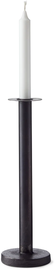 Pipe - Ljusstake, H 29,5 Ø 9,5 cm - Svart