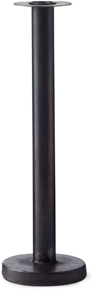 Pipe - Ljusstake, H 29,5 Ø 9,5 cm - Svart