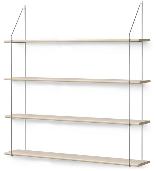 Axel - Vägghylla, B 120 cm - Beige