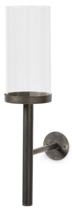 Pipe, Väggljusstake, H 55 cm