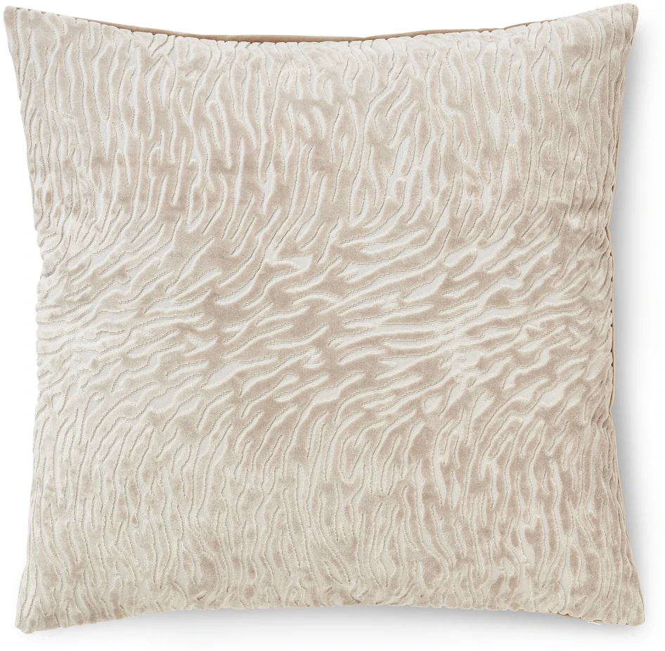 Nadine - Kuddfodral, 50x50 cm - Beige