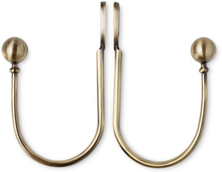 Roel - Gardinomtag, 2-pack - Gul