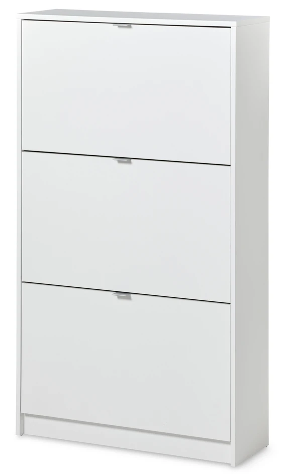 Aron - Skoskåp, B 70 cm - Vit