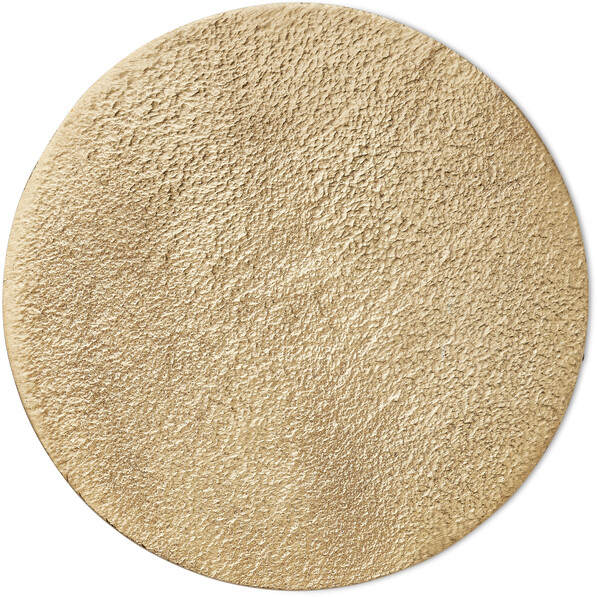 Raw - Underlägg, 4-pack, Ø 10,5 cm - Gul