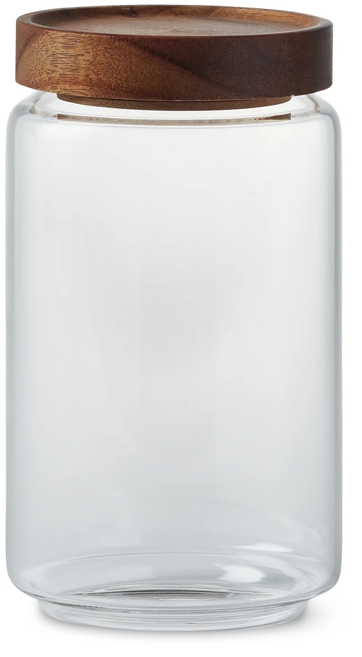 Sesam - Burk, H 15 Ø 9 cm - Vit