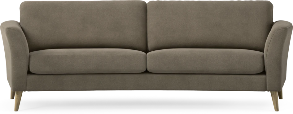 Bridge - 3-sits soffa svängd - Beige