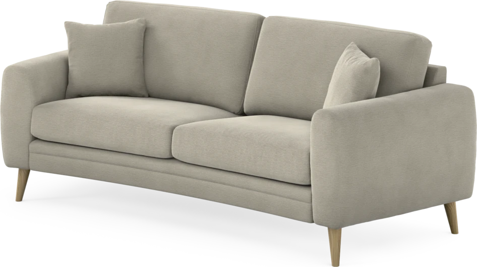 Eden - 2,5-sits soffa svängd - Brun