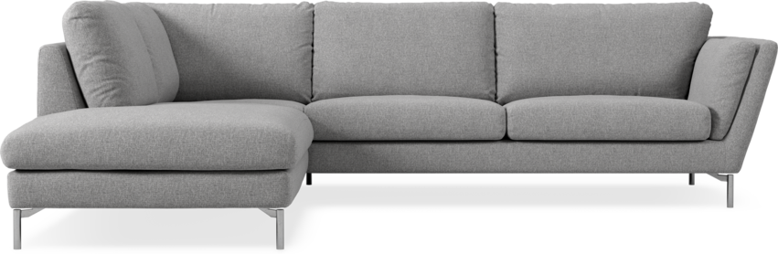 Madison - 3-sits soffa med divan vänster - Grå