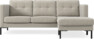 Rio - 3-sits soffa med schäslong höger - Beige
