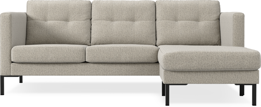 Rio - 3-sits soffa med schäslong höger - Beige