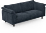 Cherrie - 2,5-sits soffa, fast klädsel - Blå